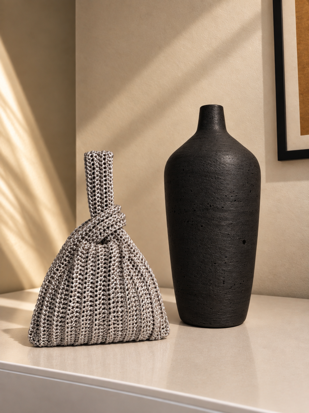 Handbag Sobre Plateado